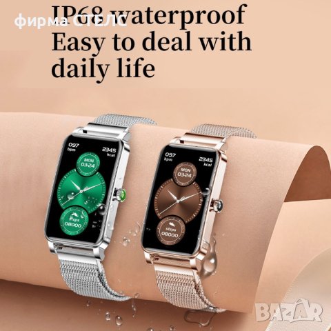 Смарт часовник STELS X19, Водоустойчив IP68, 1.45 инчов HD Full touch, снимка 3 - Смарт часовници - 40247564