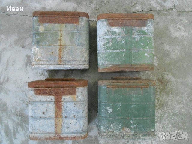 Стари военни метални кутии ( военен , военна , войнишка , войнишки , military ), снимка 3 - Антикварни и старинни предмети - 28459509