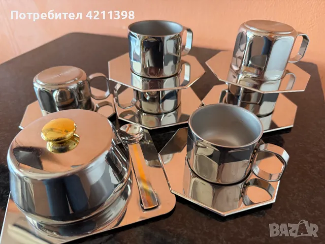 ЦепТер / Zepter  сервиз кафе, снимка 4 - Сервизи - 49594261