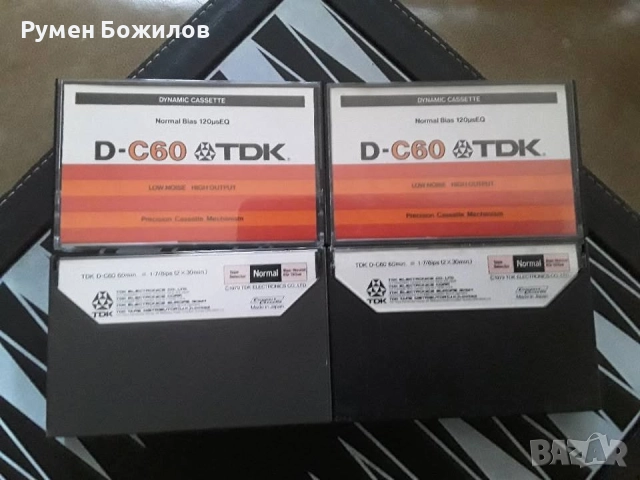 10 много добри и запазени касети TDK D-C60 с ХАРД РОК, снимка 4 - Аудио касети - 52450924