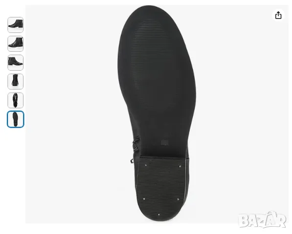 Ботуши / боти до  глезена Shoe Biz Copenhagen Bina Zip  номер 40 , снимка 4 - Дамски боти - 49215267
