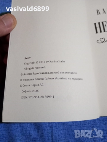 Карина Хали - Неприлични книги , снимка 5 - Художествена литература - 52123483