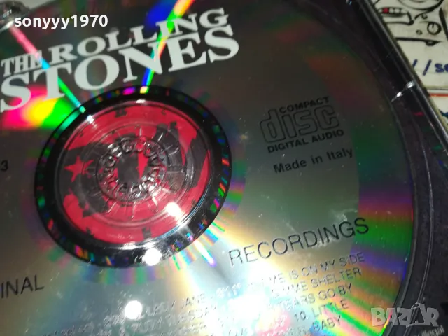 THE ROLLING STONЕS CD-MADE IN ITALY 0903250805, снимка 16 - CD дискове - 49418305