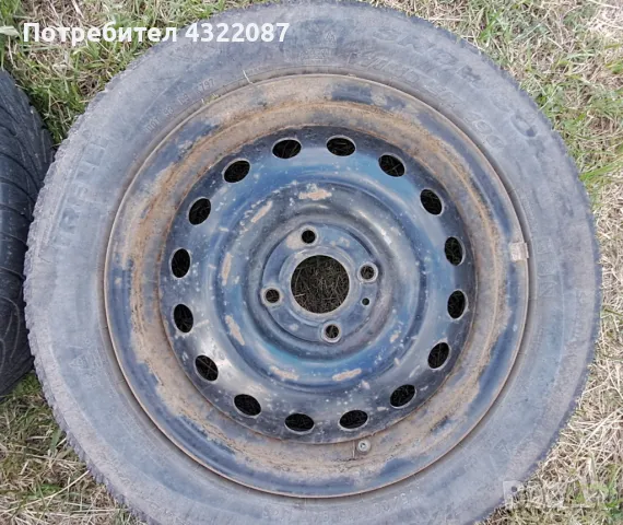 Джанти с гуми от NISSAN MICRA K12 1.2 16V, 80 к.с., снимка 4 - Гуми и джанти - 50366963