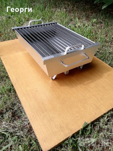 Ръчно изработено барбекю за дървени въглища, снимка 7 - Барбекюта - 26873884