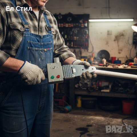 Професионална PPR лепачка 900W с 6 глави (20–63 мм) – Бърз и точен монтаж на водопроводни инсталации, снимка 4 - Други инструменти - 53583220