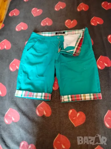 W32. КЪСИ МЪЖКИ панталони - Зелени, снимка 5 - Къси панталони - 18357751