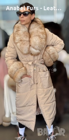 Дамски палта от естествен косъм, снимка 12 - Палта, манта - 51862576