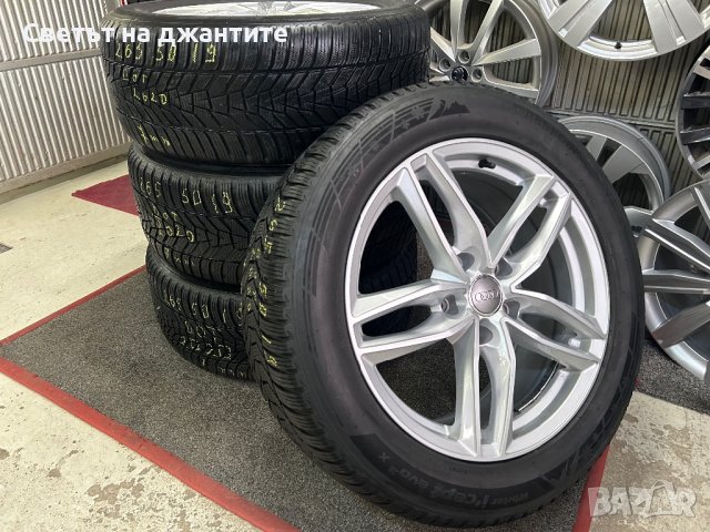 Джанти 19 Цола 5х130 с Зимни Гуми 265/50/19 за Audi Q7 4L , снимка 2 - Гуми и джанти - 43925377