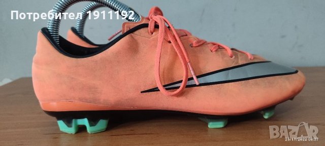 Nike Mercurial. Футболни бутонки. 39, снимка 2 - Футбол - 38802625