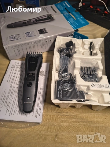 Тример за брада Panasonic ER-GB62-H503 за мъже, Тример за коса и тяло за мъже, Преносим , снимка 3 - Машинки за подстригване - 53410070