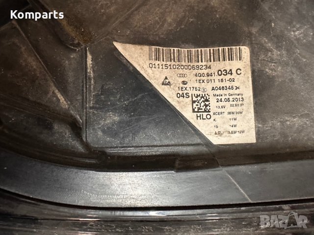 Оригинален десен фар FULL LED AUDI A6 C7 S6 4G0941034C, снимка 2 - Части - 40321169
