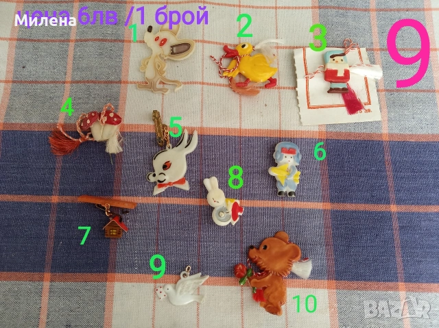 Ретро мартеници, снимка 4 - Арт сувенири - 53212972