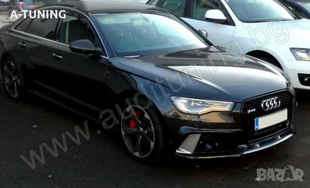 Предна броня за Ауди А6/C7 facelift/RS6/Audi A6 2016 2017 2018, снимка 9 - Тунинг - 33299310