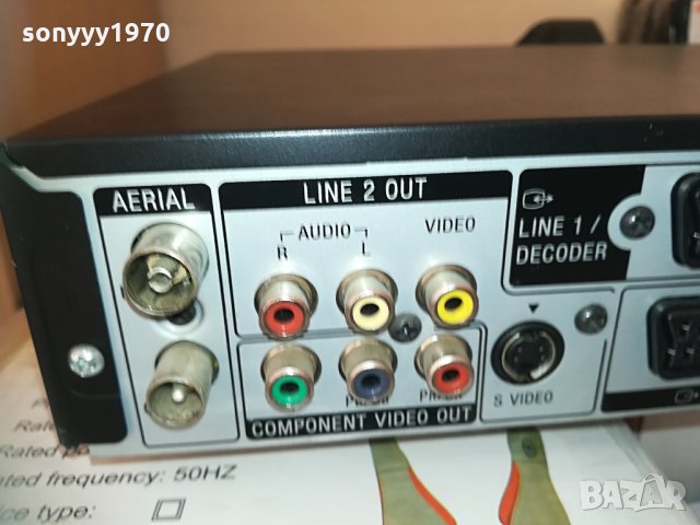 sony recorder 160gb hdd/dvd model rdr-hx680 1304211238, снимка 9 - Плейъри, домашно кино, прожектори - 32530055