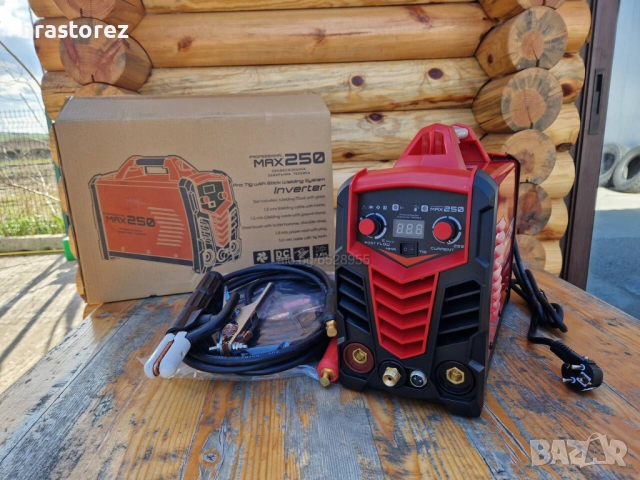 Електрожен + АРГОН 250RED - PROFESSIONAL - Аргонов заваръчен апарат, снимка 3 - Други машини и части - 52078746