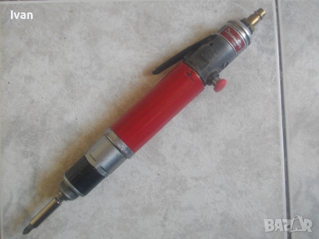 Made in England-Пневматична Отвертка-Desontter-Професионална-Висок Клас-285мм-6 мм Глава-Отлична-Анг, снимка 4 - Отвертки - 37305789