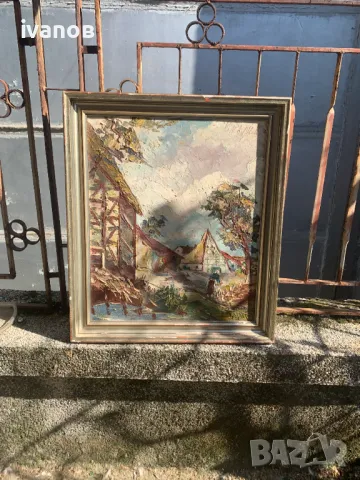 стара картина , снимка 3 - Картини - 49969145