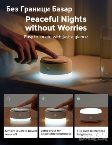 Нова Машина за бял шум с 20 звука и нощна лампа идеална за бебета стая, снимка 6 - Други - 51688476