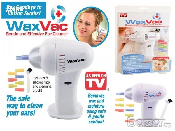Вакуум Уред за почистване на уши Wax Vac, снимка 8 - Други стоки за дома - 28440669