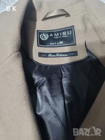 светло кафяво палто , снимка 2 - Палта, манта - 53223262