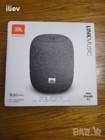 Bluetooth преносима тонколона JBL Link music Чисто нова, снимка 1 - Bluetooth тонколони - 38721870