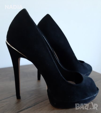 Черни обувки Dorothi perkins, снимка 2 - Дамски елегантни обувки - 36626116