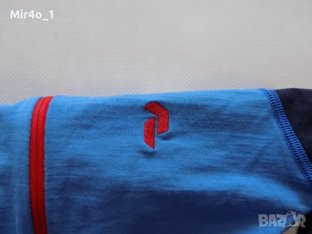 блуза peak performance merino wool фанела худи горнище туризъм планина оригинална дамска детска XS , снимка 3 - Блузи с дълъг ръкав и пуловери - 49185046