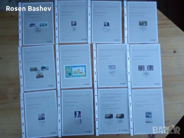 МАРКИ,ERSTTAGSBLATT, снимка 3 - Филателия - 27196167