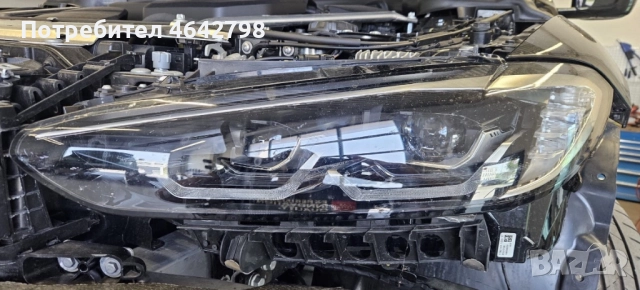 Оригинален ляв фар за BMW G22/23/24/26, снимка 4 - Части - 52439230