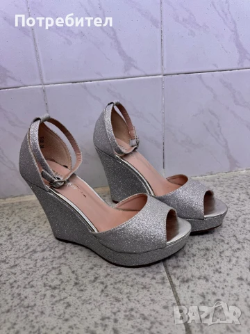 Официални обувки на платформа, снимка 4 - Дамски елегантни обувки - 50877357