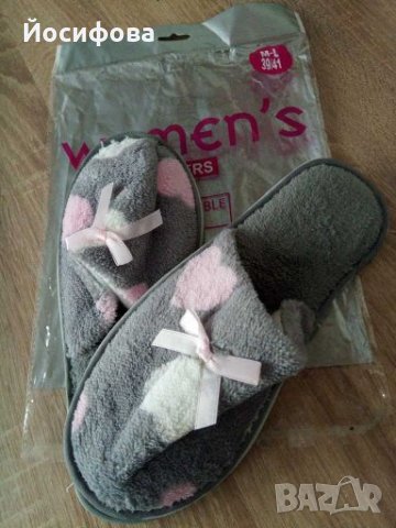 нежни дамски пантофки - НОВИ, снимка 2 - Чехли - 28653305