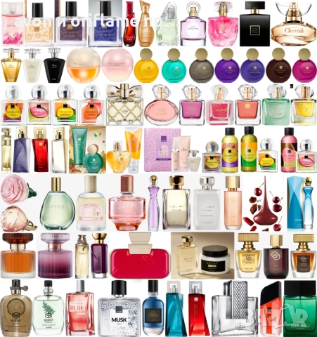 НАЛИЧНИ парфюми и тоалетни води AVON, ORIFLAME