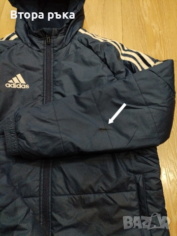 Оригинално яке Adidas за момчета, снимка 6 - Детски якета и елеци - 52529593