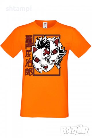 Мъжка тениска Demon Slayer Tanjiro Tonos,Анимация,игра,Празник,Повод,, снимка 9 - Тениски - 37936783