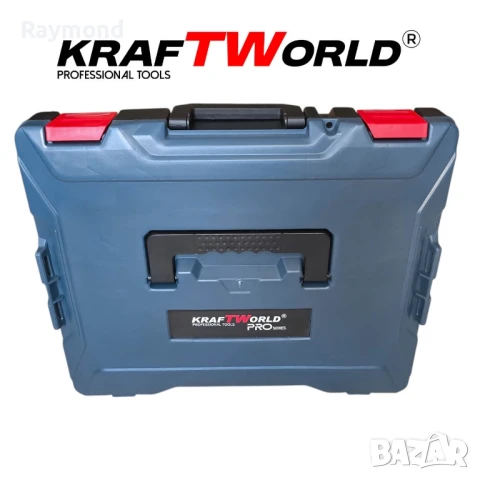 Акумулаторен комплект KraftWorld 5в1 – Лазерен Нивелир, Гайковерт – Винтоверт, Перфоратор, Ъглошлайф, снимка 18 - Други инструменти - 51053023