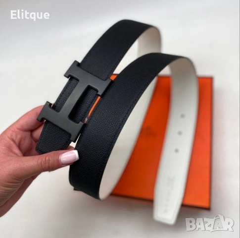 колани от естествена кожа в кутия hermes , снимка 3 - Колани - 53216917