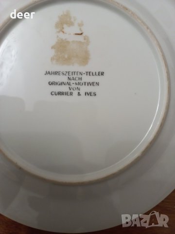 Немски  оригинални чинии, снимка 2 - Чинии - 43214875