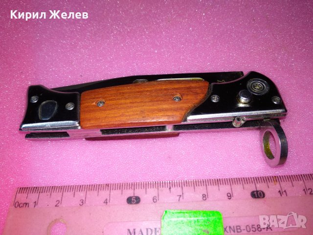 РУСКИ ДЖОБЕН СГЪВАЕМ НОЖ ВОЕНЕН МОДЕЛ Тип ЩИК За АВТОМАТ АК-47 СССР - За КОЛЕКЦИЯ 27366, снимка 2 - Ножове - 44009769