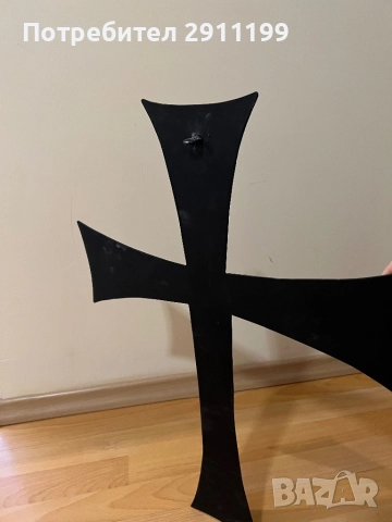 Голям железен кръст, 60 см, снимка 7 - Други - 51792644