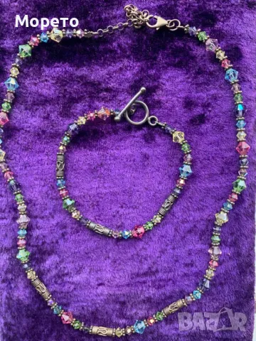 Красив нов дамски комплект бижута-10