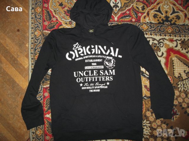 Суичър UNCLE SAM   мъжки,ХЛ-2ХЛ, снимка 2 - Суичъри - 27685676