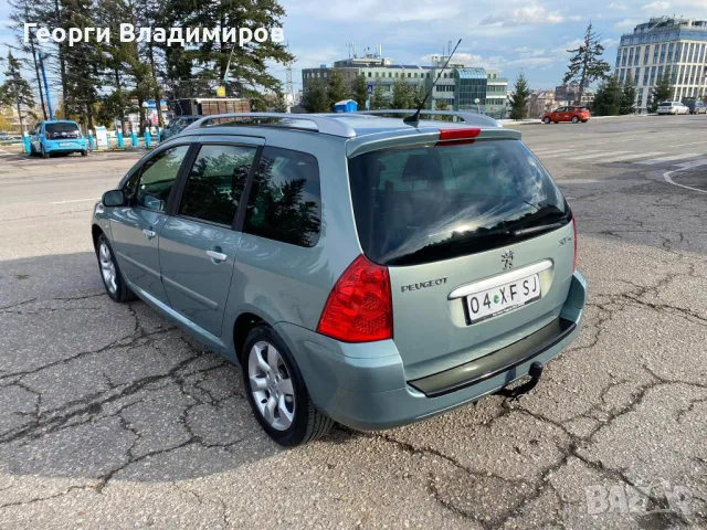 ПРОДАВАМ PEUGEOT 307SW 1.6 16V 2007 ОТЛИЧНО СЪСТОЯНИЕ, снимка 7 - Автомобили и джипове - 47996336