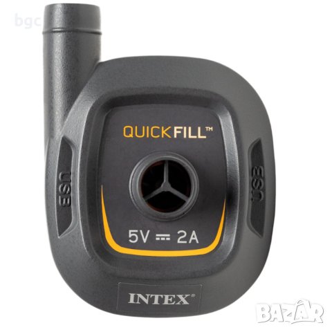 USB Бърза Помпа Intex Mini Quick-Fill, Бързо зареждане 5V/2A USB -   24 месеца гаранция!  , снимка 3 - Аксесоари за велосипеди - 42978865