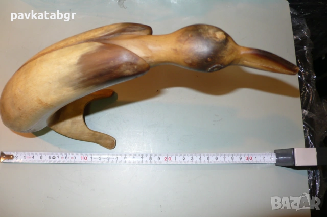 Патица от рог, снимка 4 - Антикварни и старинни предмети - 53110395