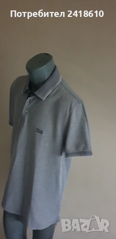 Hugo Boss Vito 36 Pique Pima Cotton Regular Fit Mens Size XL - 2XL  ОРИГИНАЛ! Мъжка Тениска!, снимка 6 - Тениски - 51271793