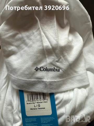 Дамска тениска Columbia, снимка 3 - Тениски - 50681743