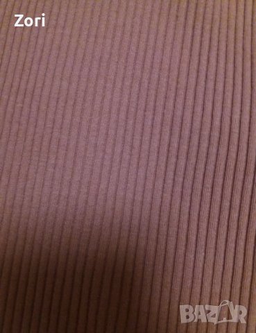 Рокля от еластично трико в цвят брик с деколте тип "прегърни ме", снимка 3 - Рокли - 43707153