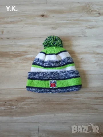 Оригинална зимна шапка New Era x Seattle Seahawks NFL, снимка 2 - Шапки - 47687927