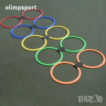 Колективна игра Дама / Туистър с 10 плоски ринга и 10 конекторa /200968/ Комплект от плоски рингове , снимка 3 - Игри и пъзели - 51548499